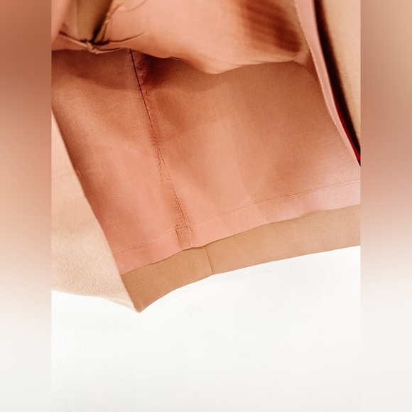 Alfred Sung - Sport Pencil Skirt - Tan - Size 6 - Picture 7 of 15